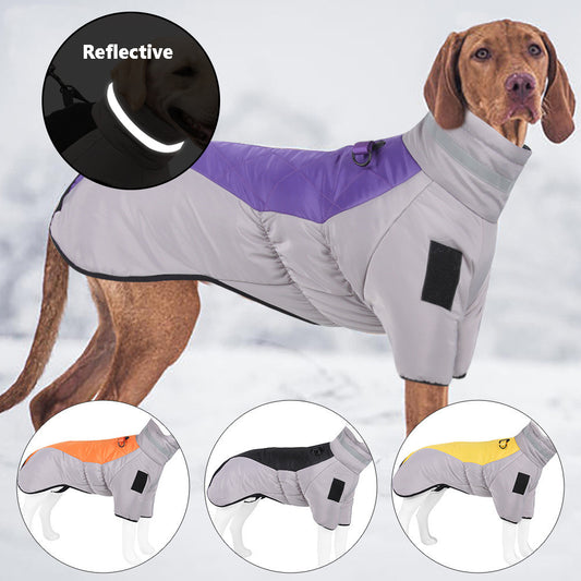 Traje de invierno térmico resistente al agua con reflectante Pawsessence estilo