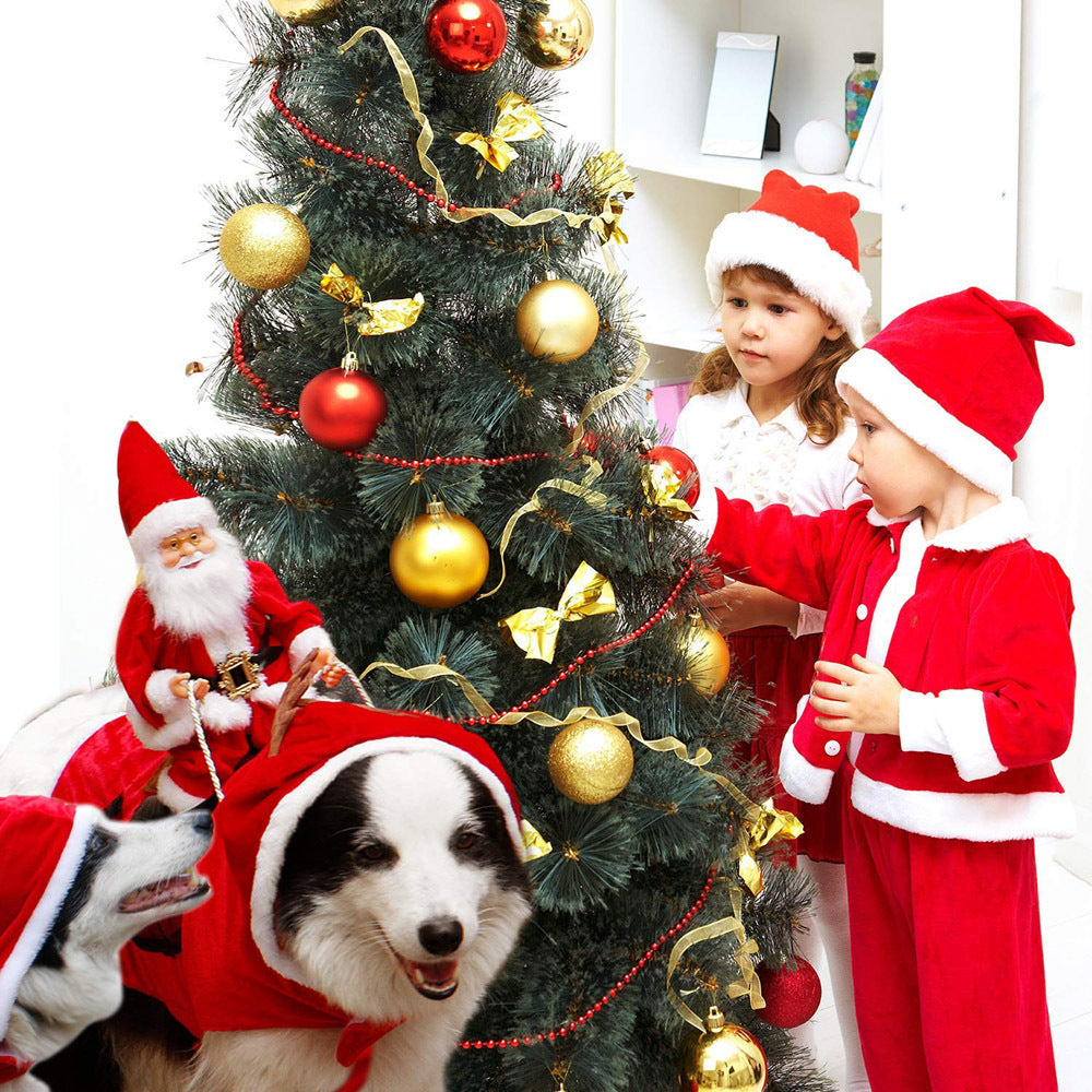 Ropa de Navidad para perros con Santa Claus Pawsessence estilo