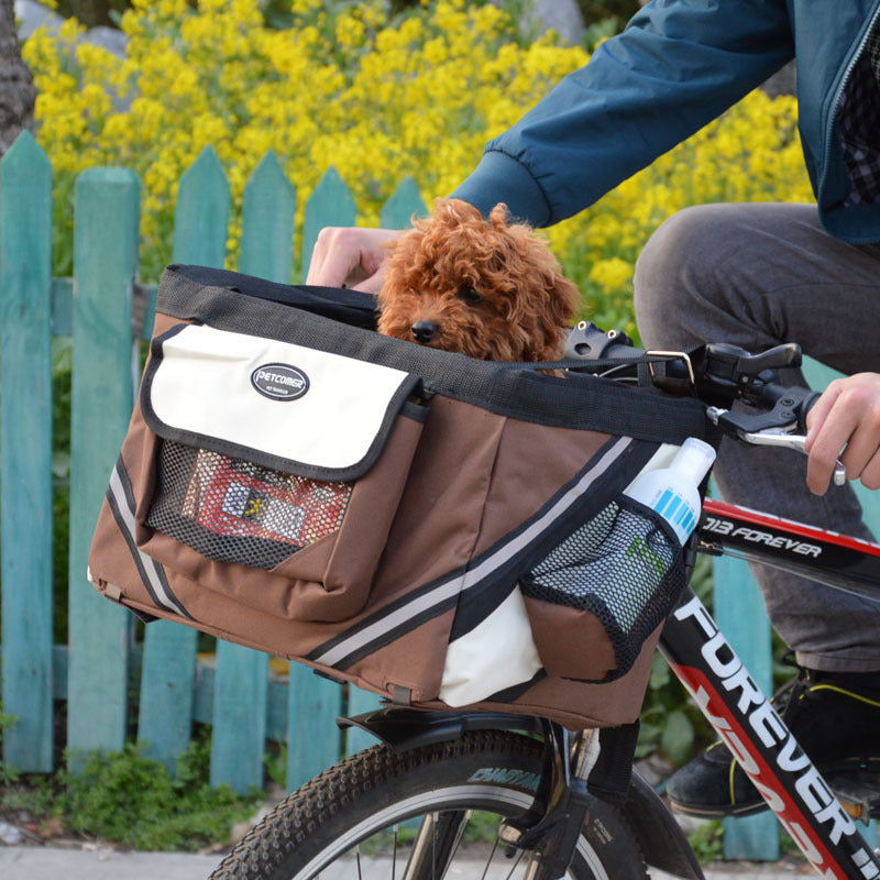 Cesta de bicicleta extraíble Pawsessence cuidados