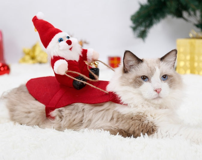 Ropa de Navidad para perros con Santa Claus Pawsessence estilo