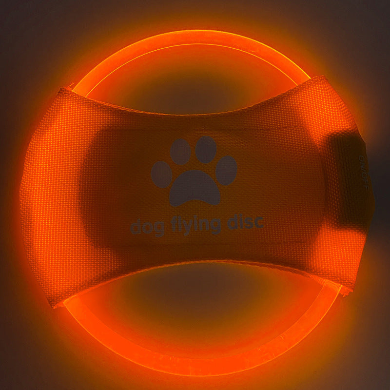 Orange Light / USB Disco luminoso led recargable Pawsessence Juguete