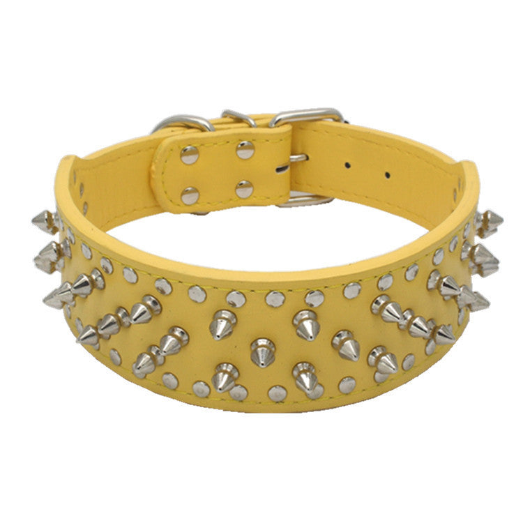 Amarillo / L Collar tachonado Pawsessence collar