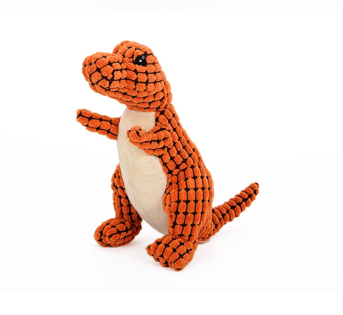 Orange / 25cm Juguetes de dinosaurios para mascotas Pawsessence Juguete