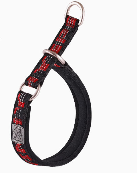 Reflectante Negro y rojo / 3XL Collar para pasear Pawsessence Accesorio