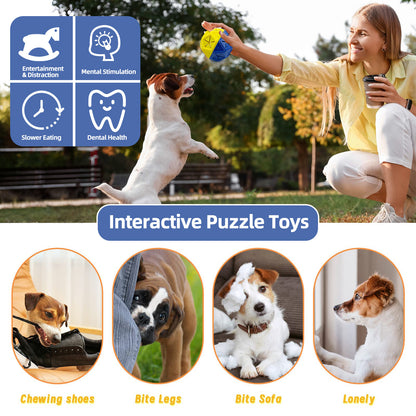 Pelota puzzle para entretenimiento Pawsessence cuenco