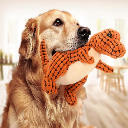 Juguetes de dinosaurios para mascotas Pawsessence Juguete