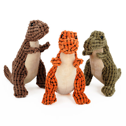 Set / 25cm Juguetes de dinosaurios para mascotas Pawsessence Juguete