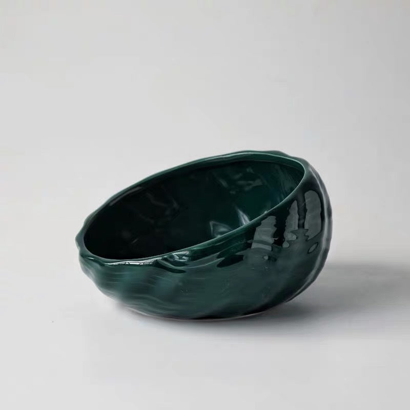 Dark green / Bowl Cuenco cervical de cerámica Pawsessence cuenco