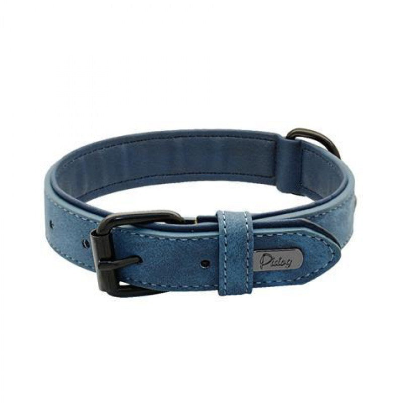 Azul / L Collar resistente ajustable Pawsessence collar