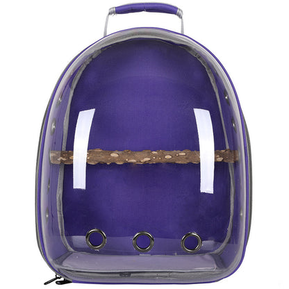 Purple Mochila transportín pequeña Pawsessence cuidados