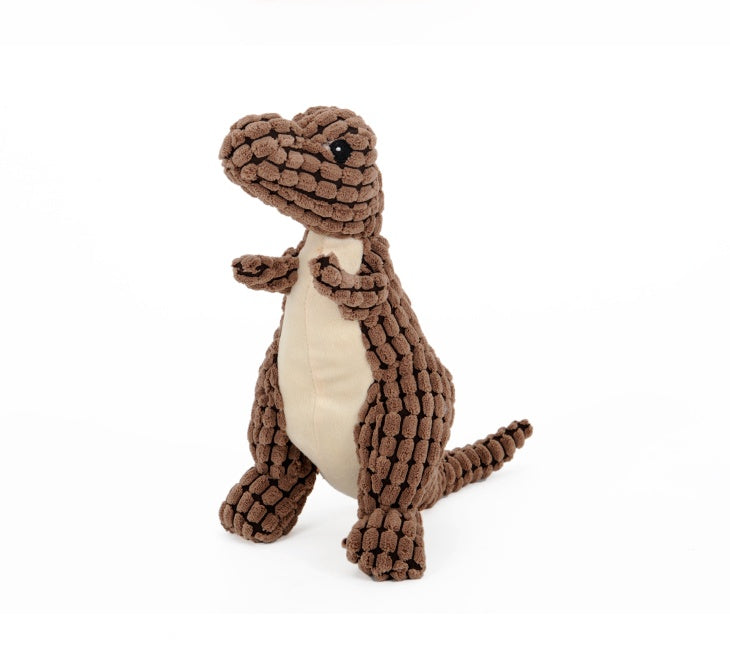 Light Brown / 25cm Juguetes de dinosaurios para mascotas Pawsessence Juguete