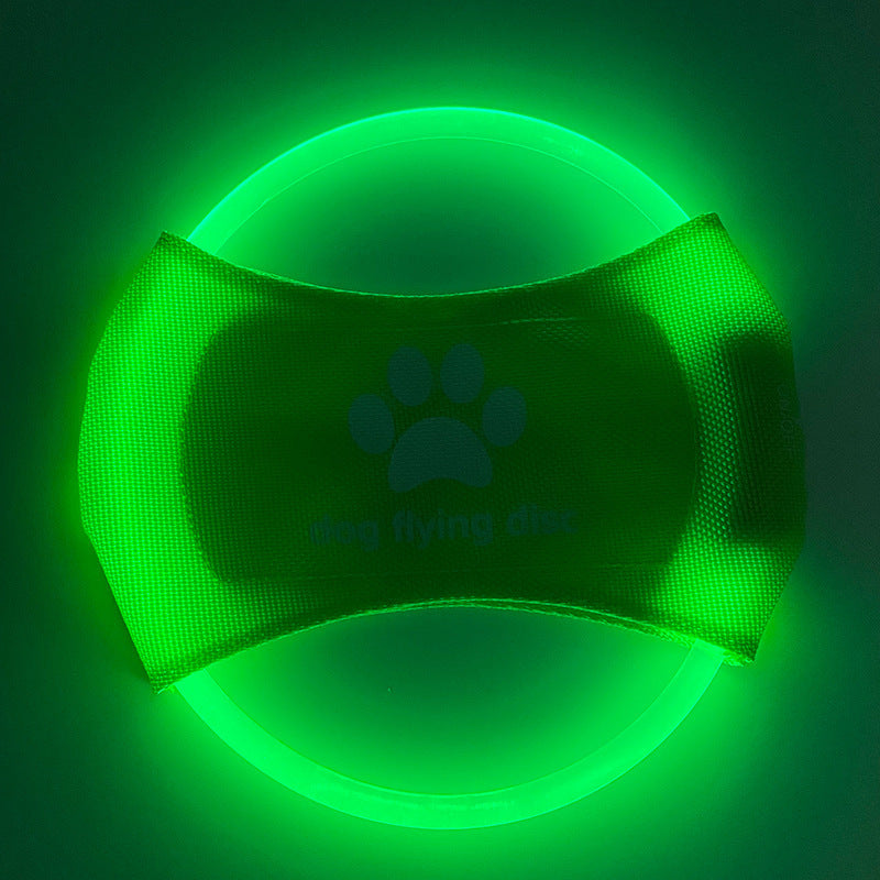 Green Light / USB Disco luminoso led recargable Pawsessence Juguete