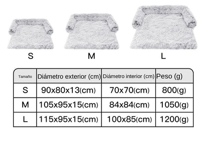 Manta protectora de sofá