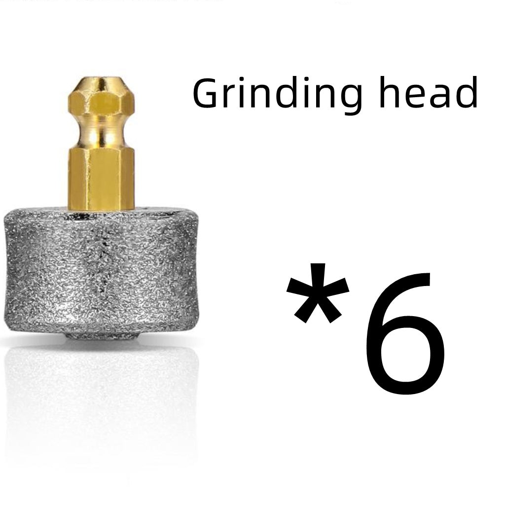 6pcs Grinding head / No Lima de uñas recargable Pawsessence cuidados