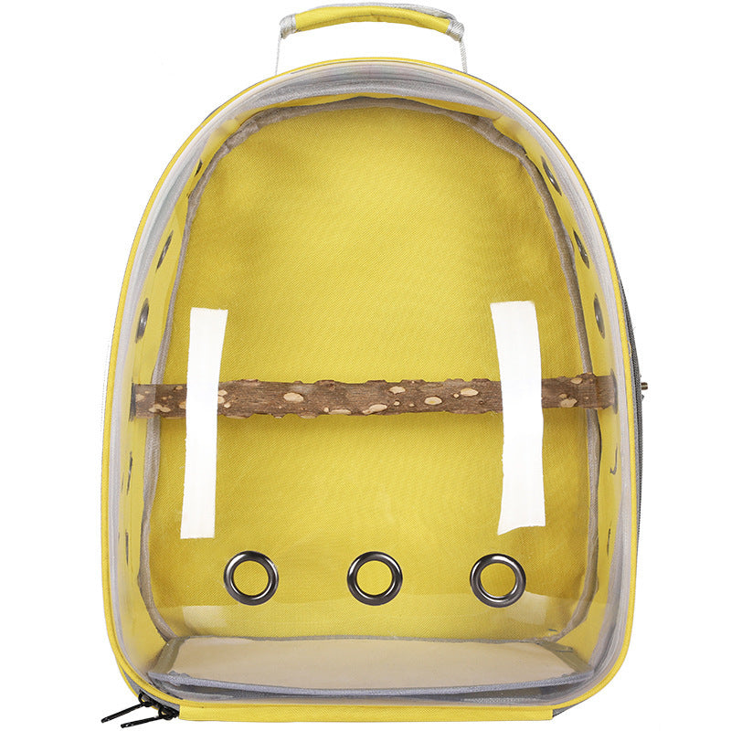 Yellow Mochila transportín pequeña Pawsessence cuidados