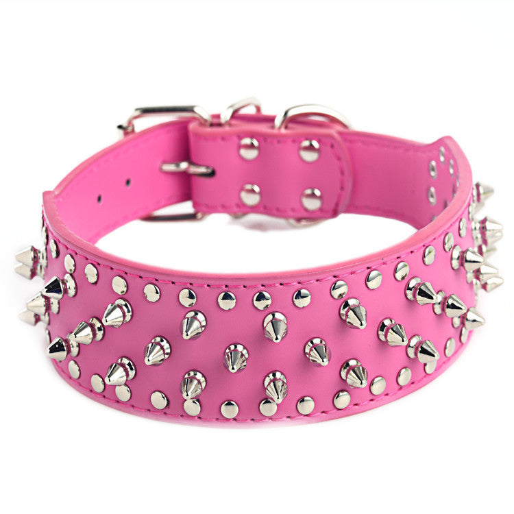 Rosado / L Collar tachonado Pawsessence collar